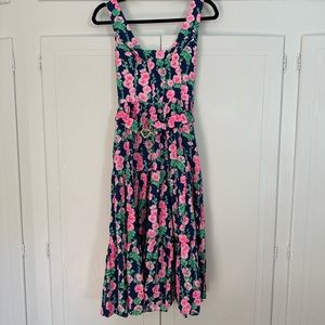 Lilly Pulitzer belted dress - vguc wore once